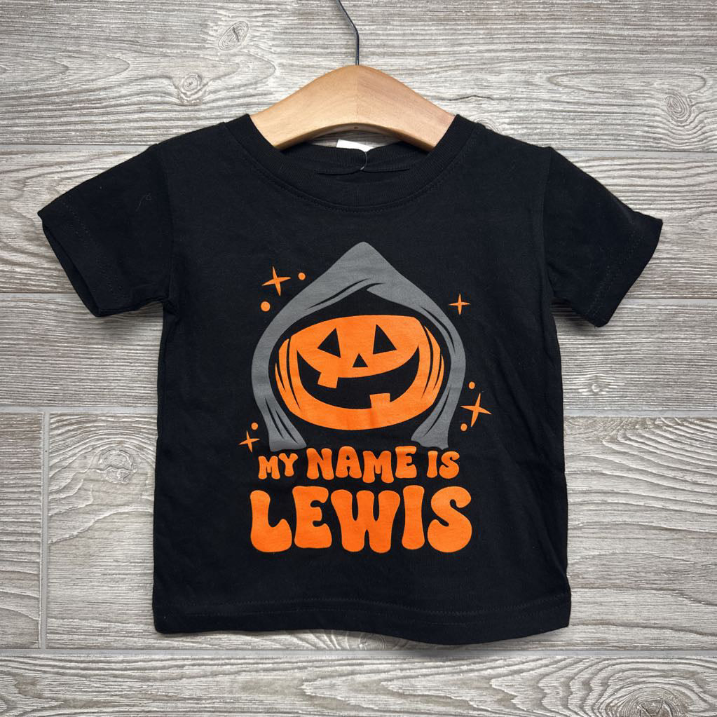 NEW Shirt My Name Is Lewis 12M
