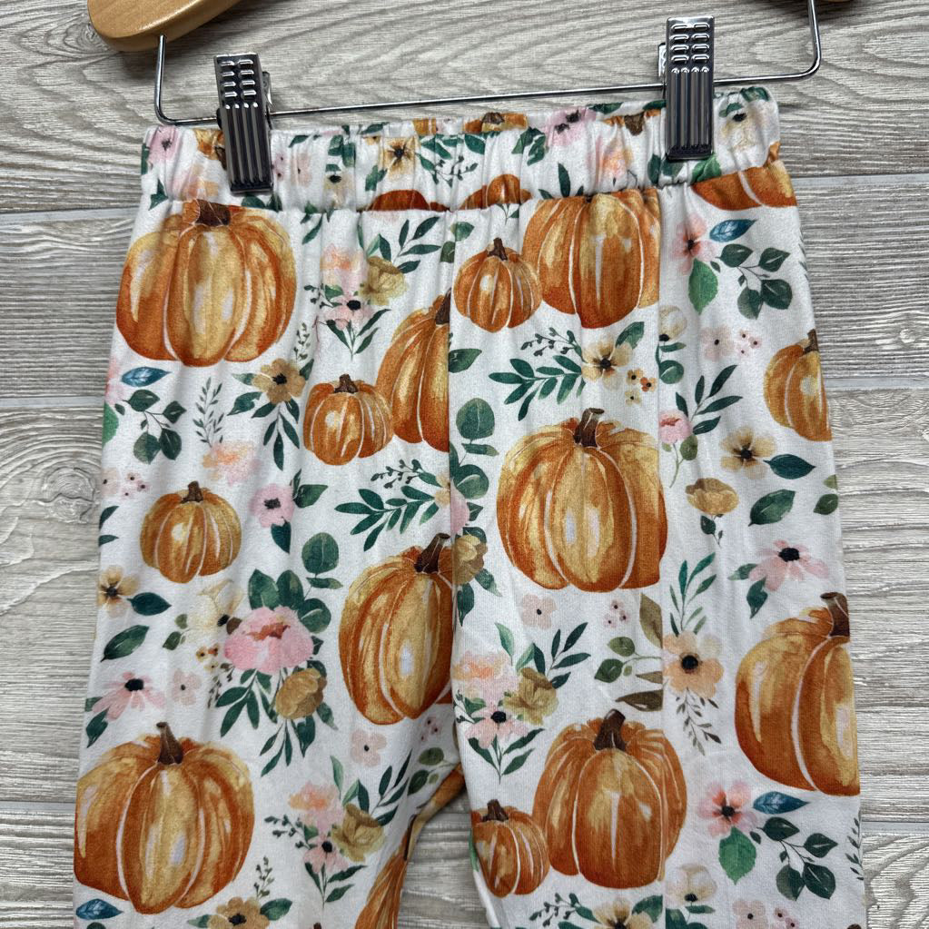 Bell Bottom Pants Pumpkins Flowers 4