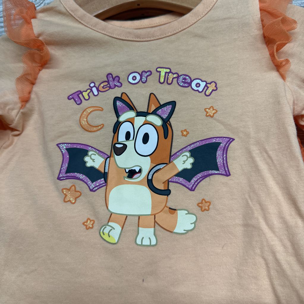 LS Shirt Trick Or Treat & Tulle Skirt 18M