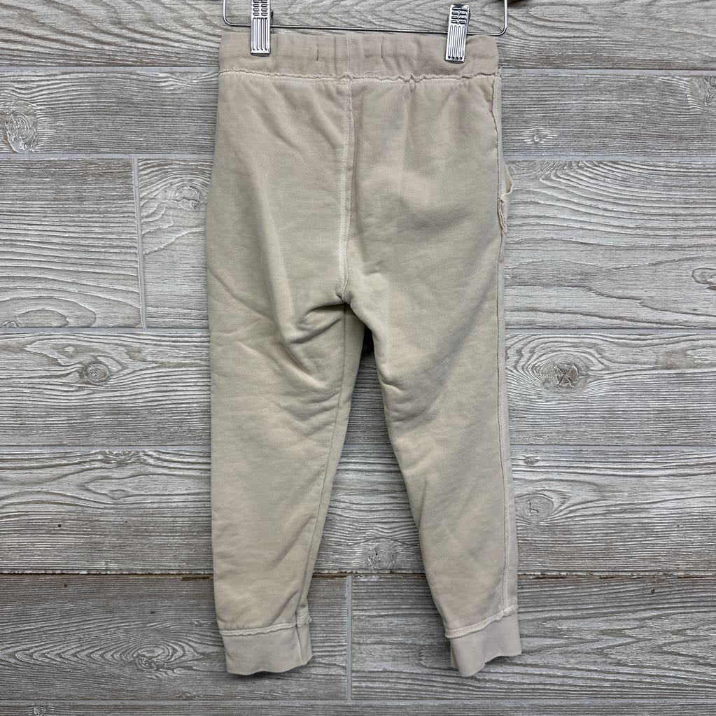 French Terry Drawstring Joggers Raw Trim 3T