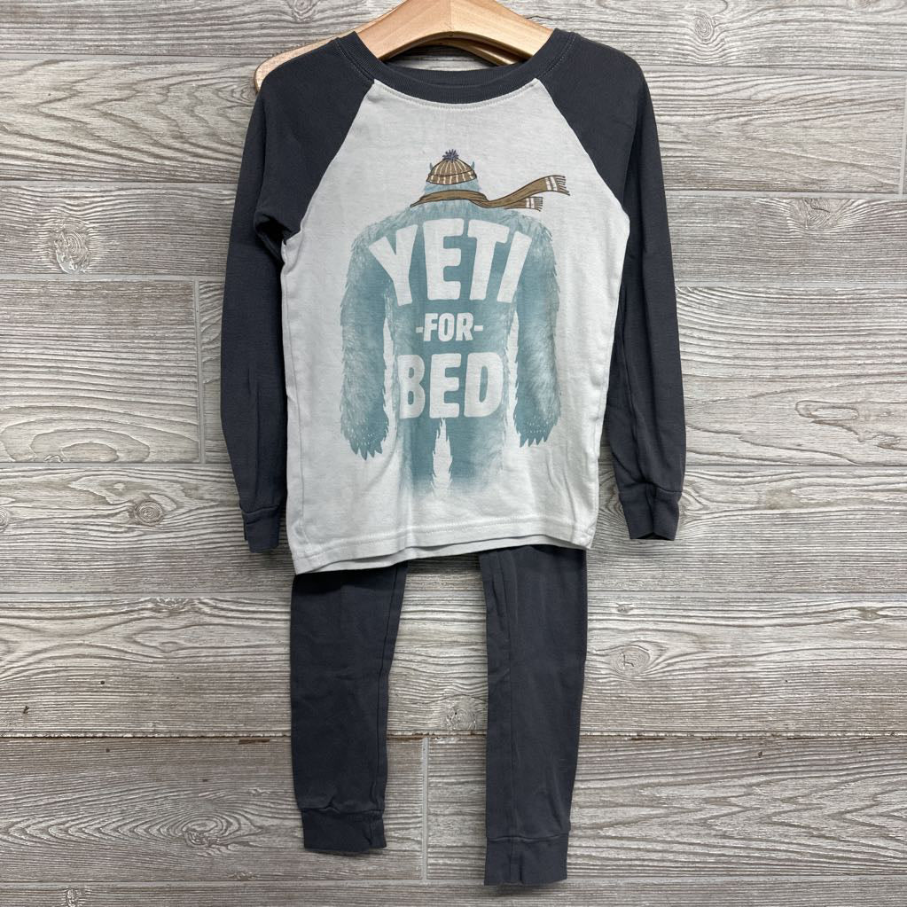 2 Pc LS PJs Yeti For Bed 6