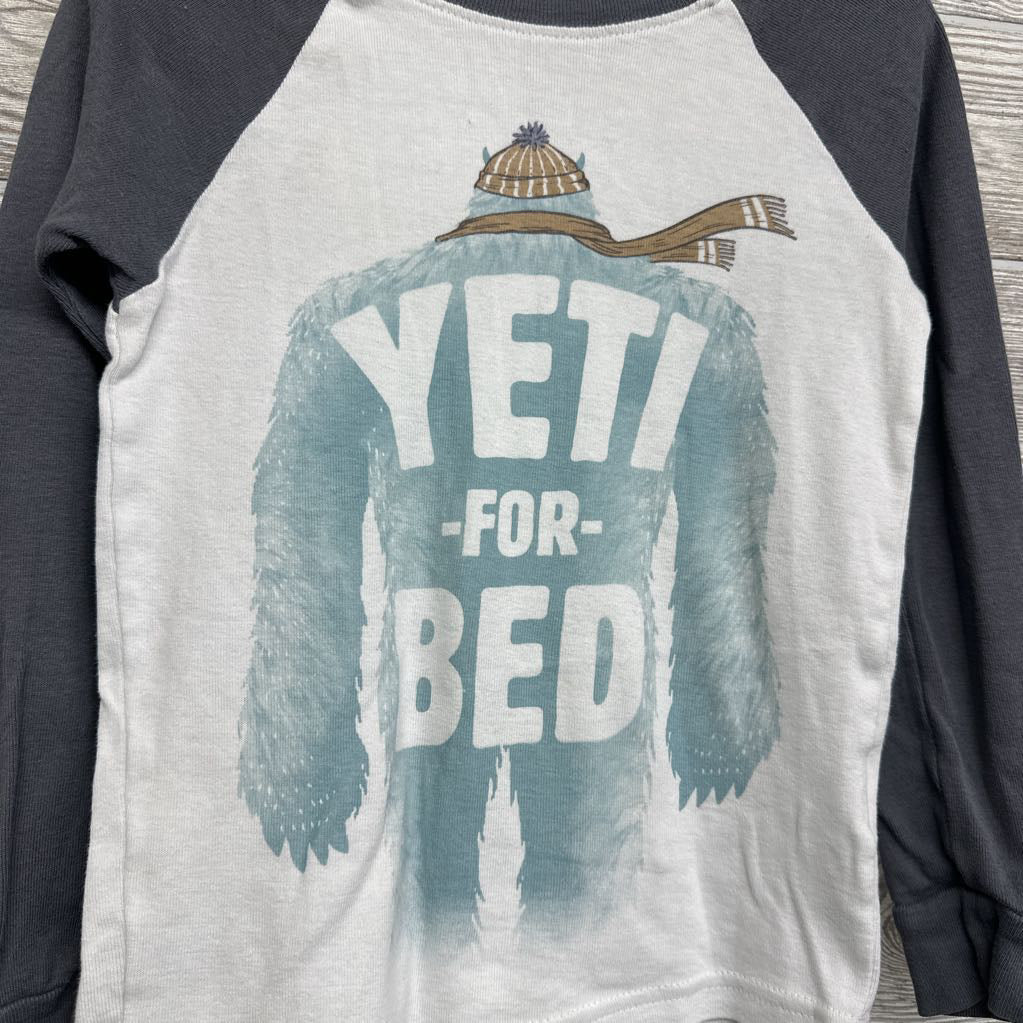 2 Pc LS PJs Yeti For Bed 6