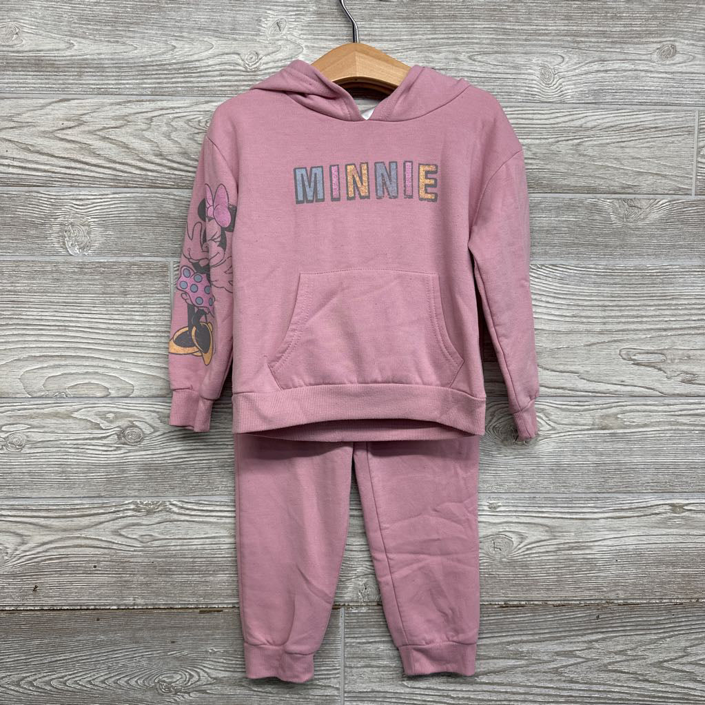 Hoodie & Jogger Sweatpants Minnie Moue 4T