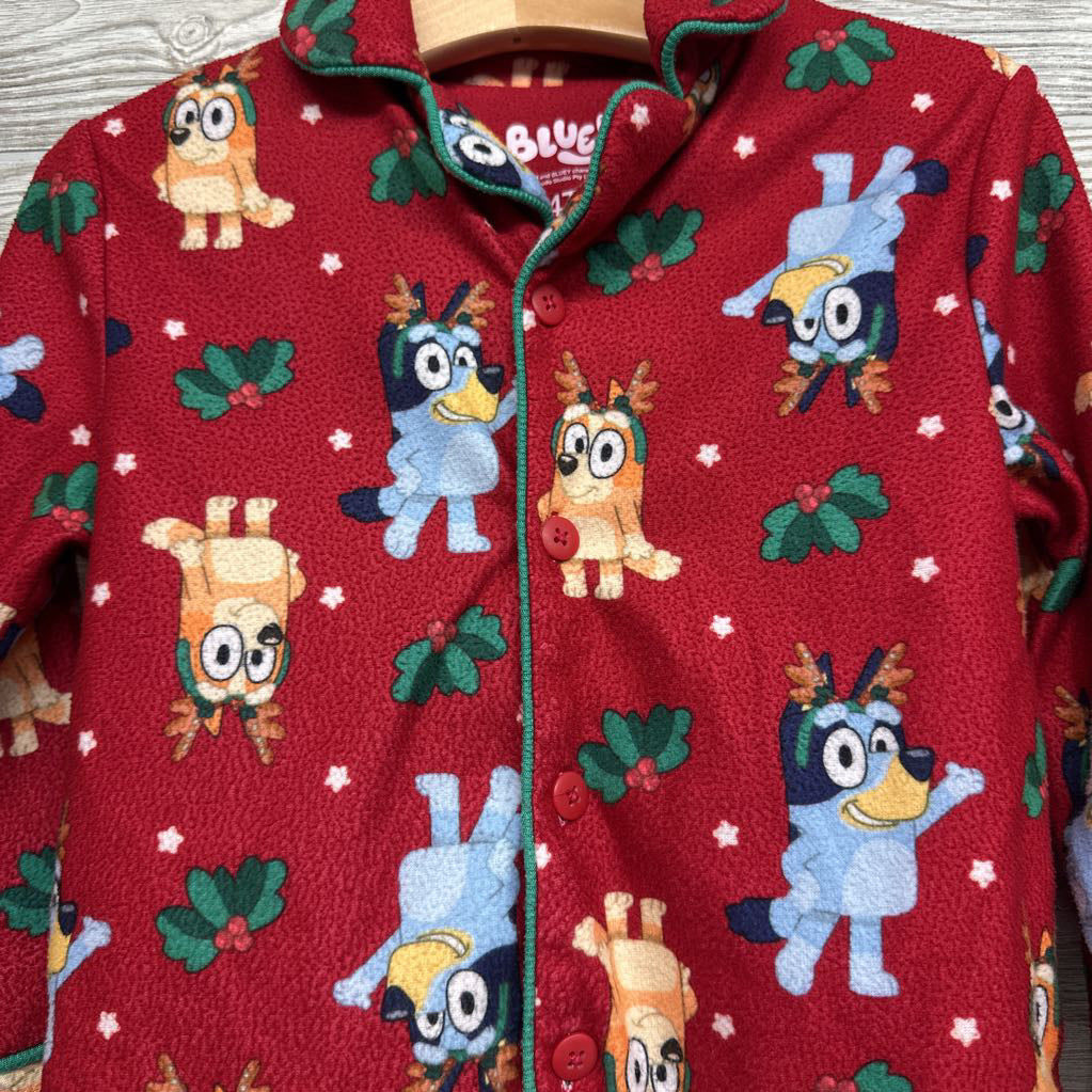 2 Pc LS Button Up PJs Stars *