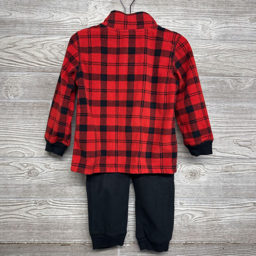 Fleece Henley Pullover & Joggers 3T