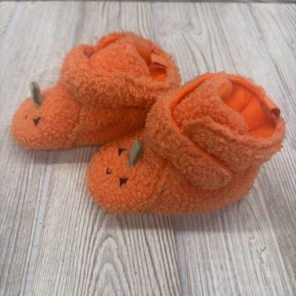 Sherpa Pumpkin Slippers