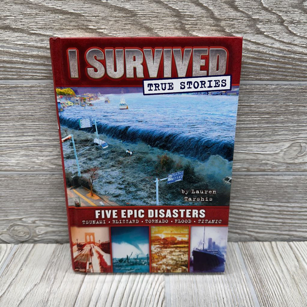 I Survived 5 Epic Disasters Hardcover Book