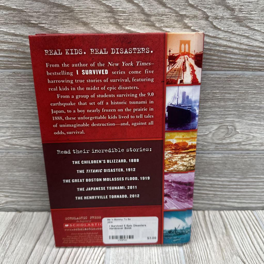 I Survived 5 Epic Disasters Hardcover Book