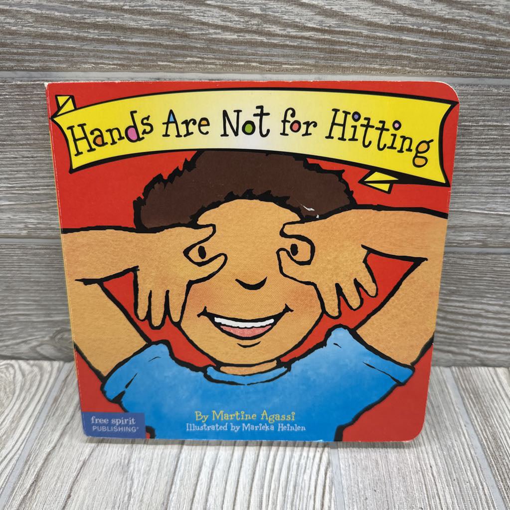 Hands Are Not For Hitting Board Book