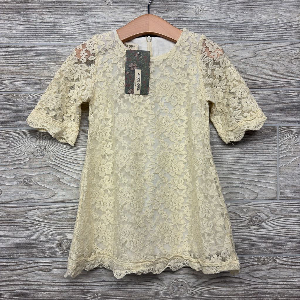 NEW Flower Girl Lace Dress 2t