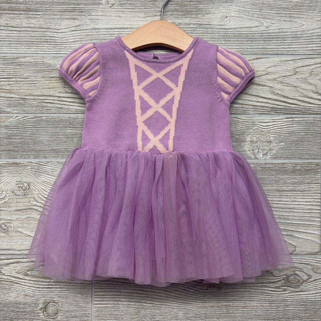 Sweater Dress Tulle Rapunzel 6-12M