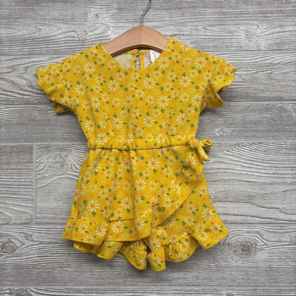 Romper Flowers 12M