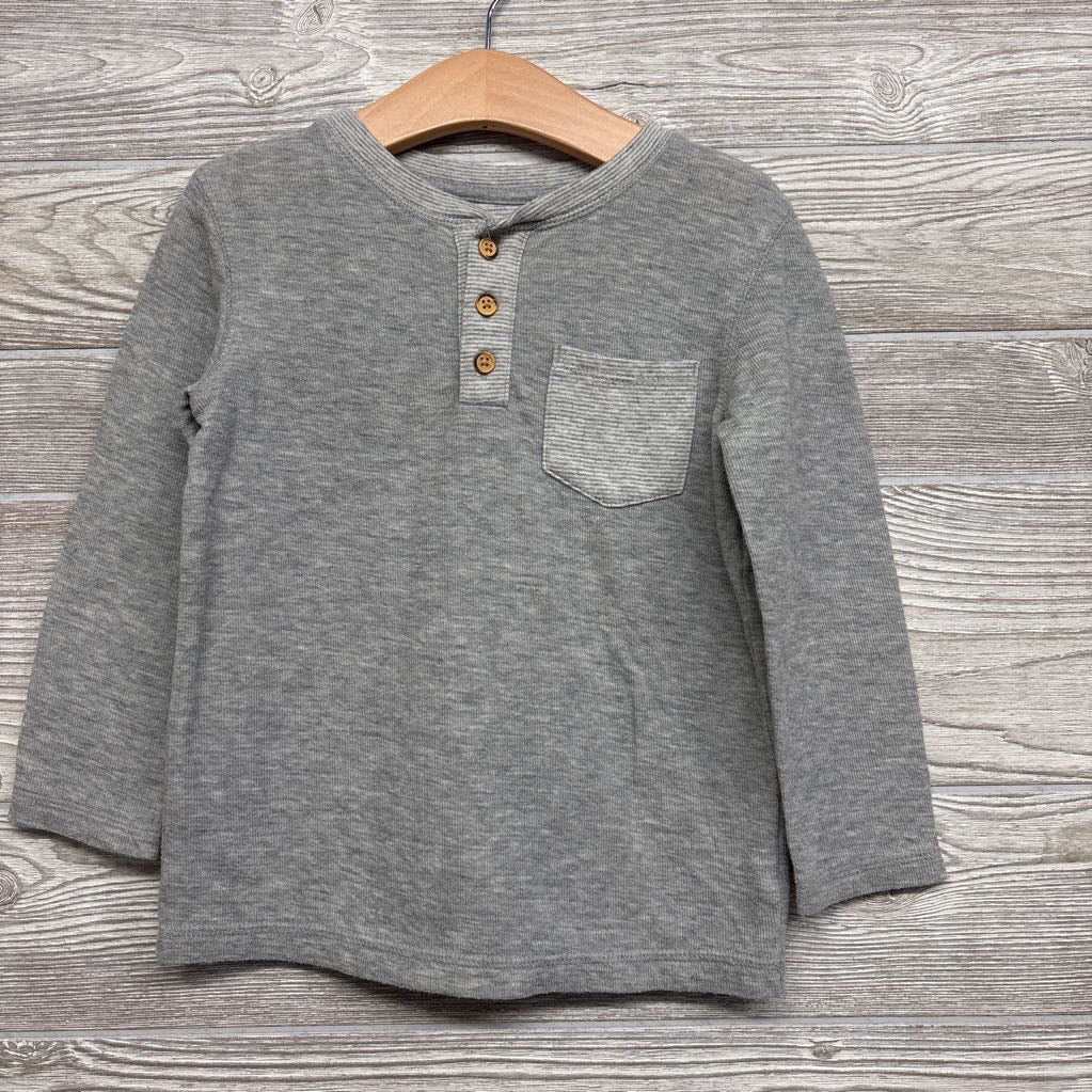 Henley Pocket Shirt 4t