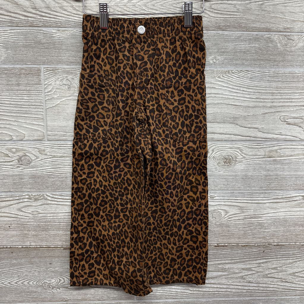 Pull On Jeans Leopard Print 4t