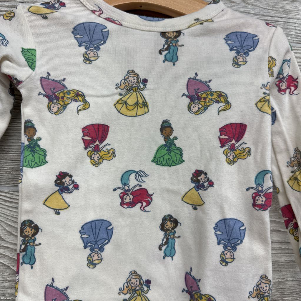 Organic 2 Pc Pj Princess's 18-24m