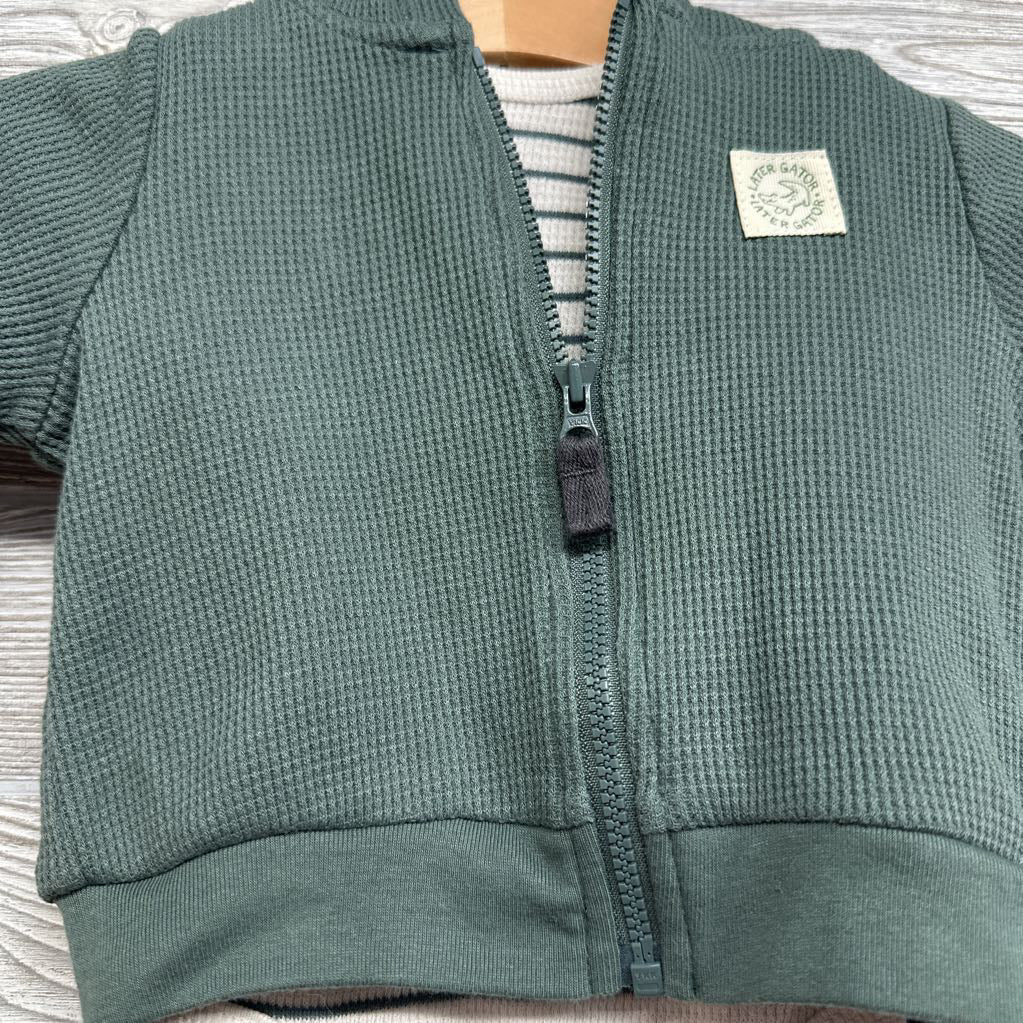 Waffle Knit Jacket, Bodysuit & Pants Later Gator 3M