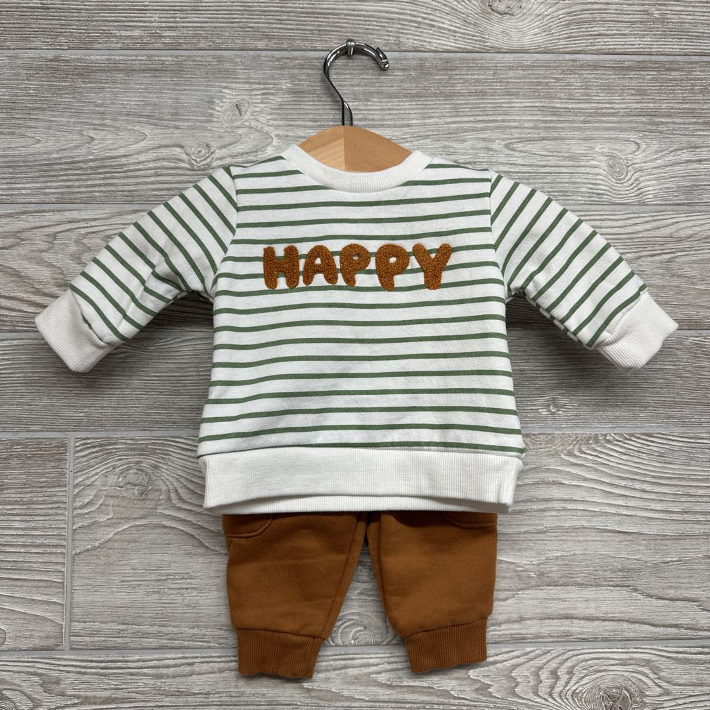 Crewneck Stripes Happy 3M