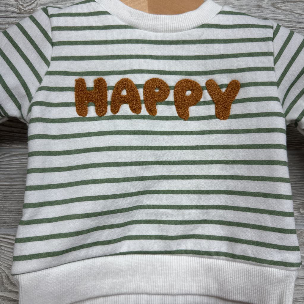 Crewneck Stripes Happy 3M