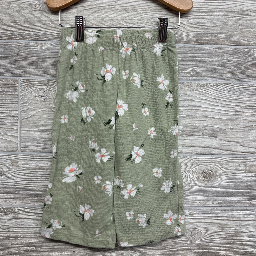 Textured Shirt & Wide Pants Flowers 24M
