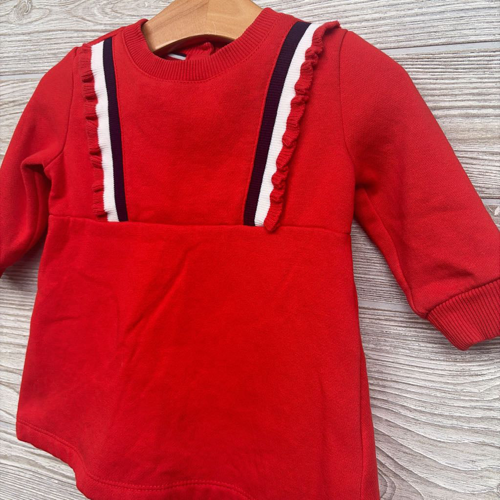 Dress Ruffle Stripes 6-9M