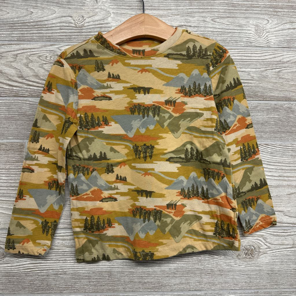 LS Shirt Mountains & Trees 4t