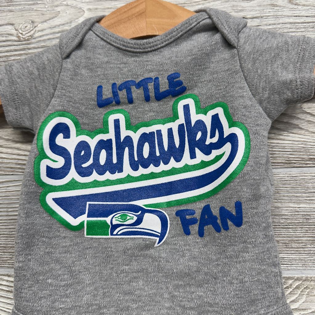 Bodysuit Little Seahawks Fan 0-3M