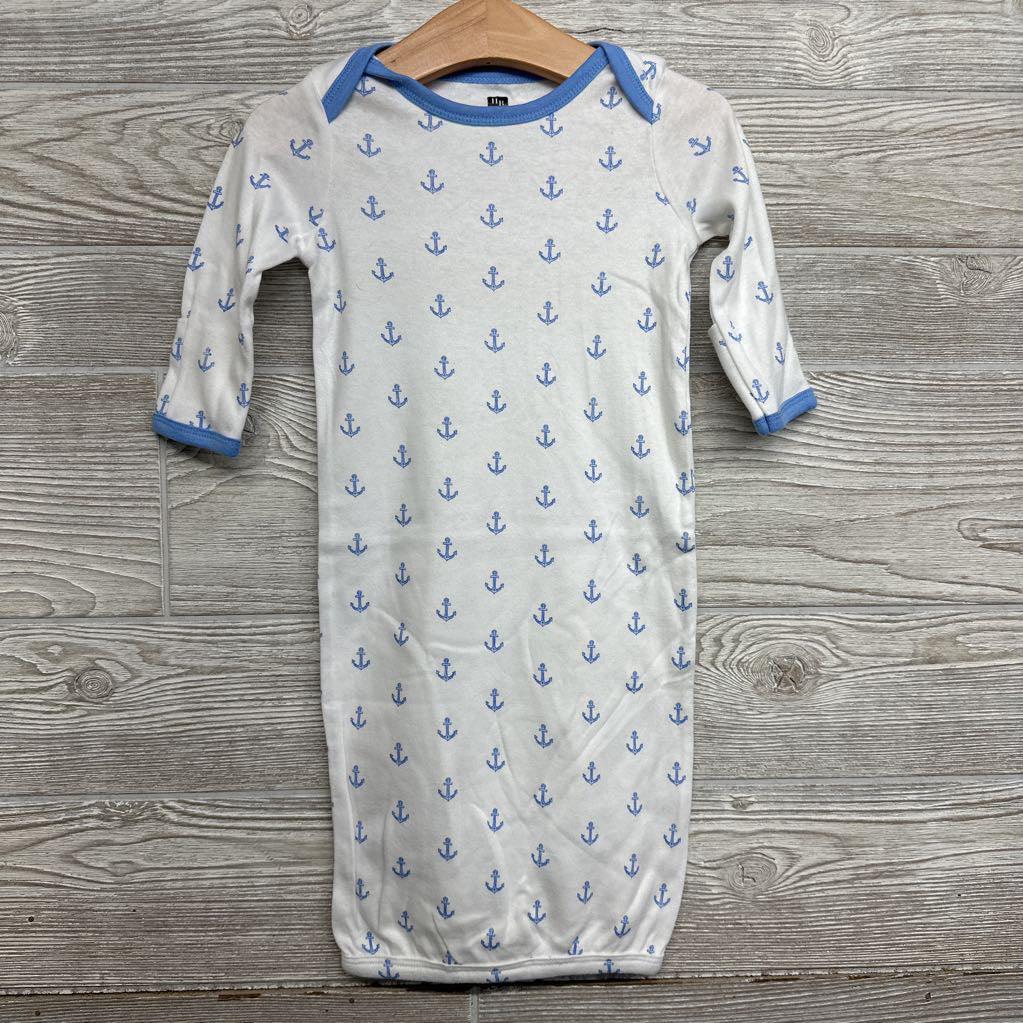 Pj Gown Anchors 0-6M