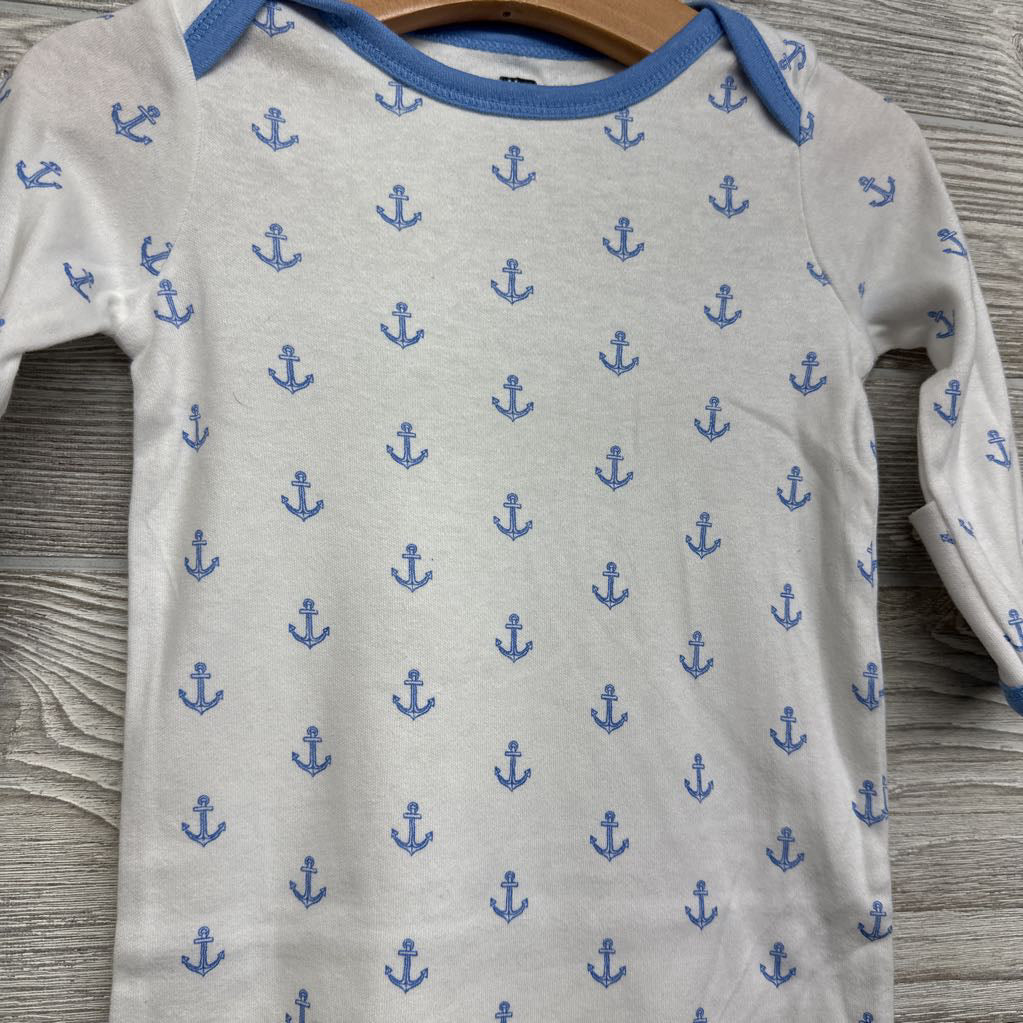 Pj Gown Anchors 0-6M