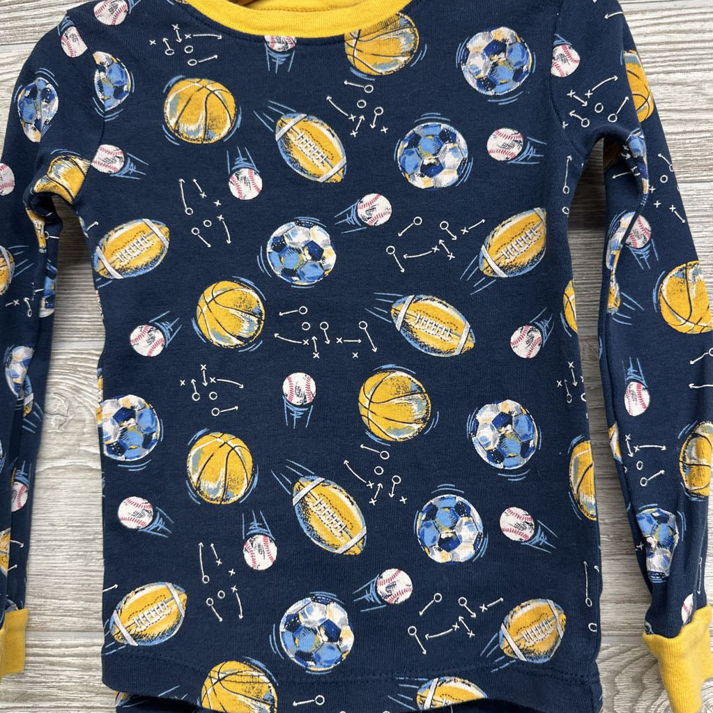 2 Pc Pj Sports Balls & Plays 4t