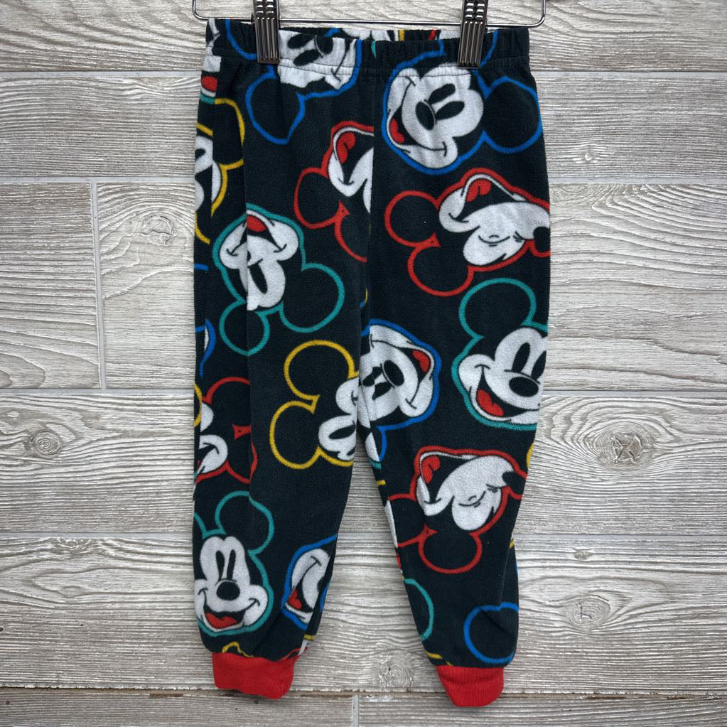 2 Pc Fleece Pj Mickey Mouse 3t