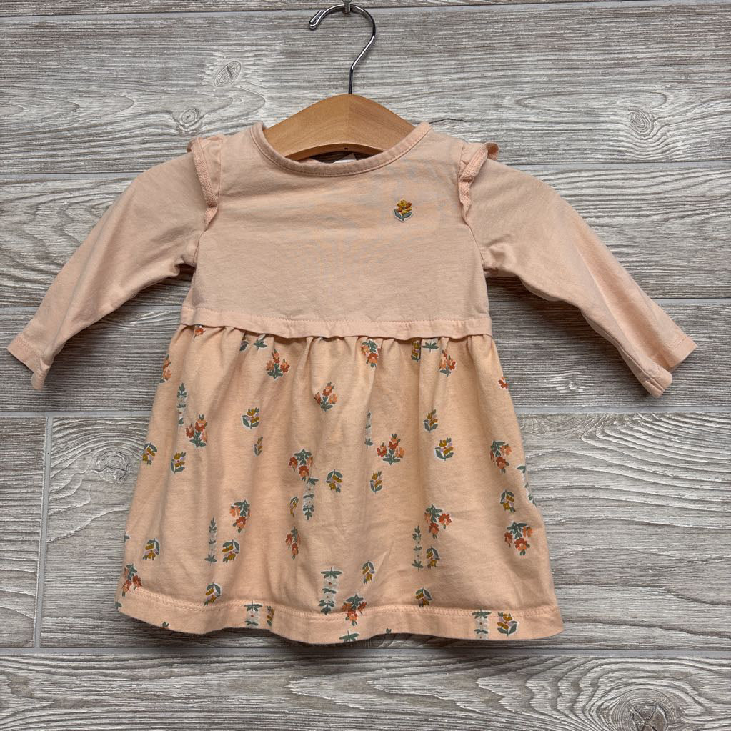 LS Dress Flowers 6M