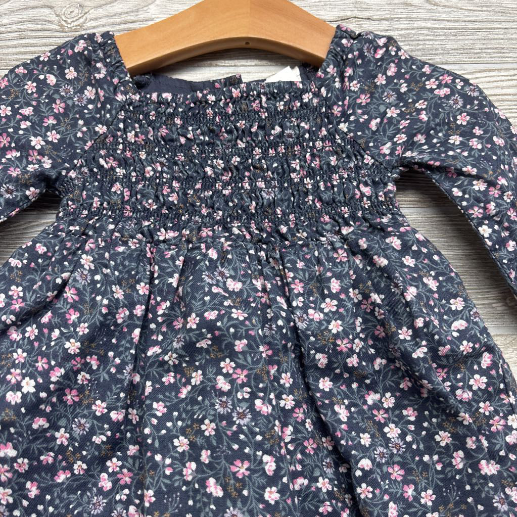 LS Dress Flowers 6M