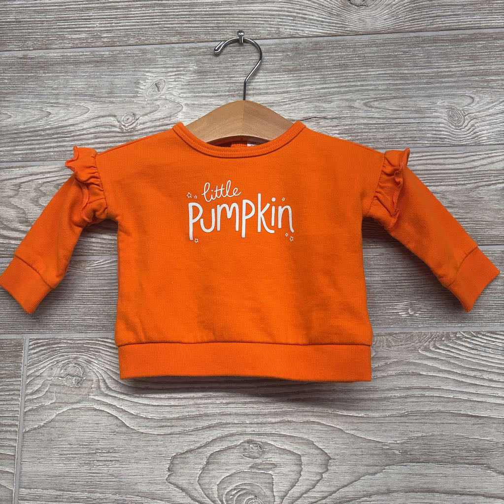 Crewneck Little Pumpkin 0-3M