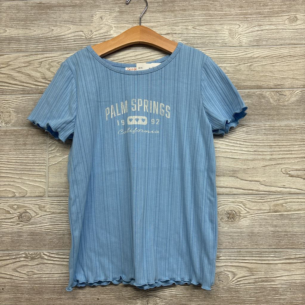 Ribbed Pointelle Shirt Palm Springs 14