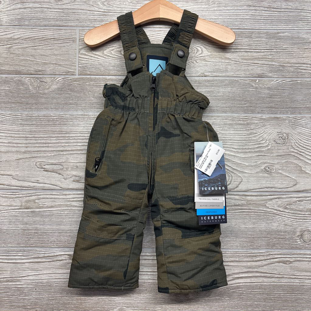 NEW Bib Snow Pants Camo 3M