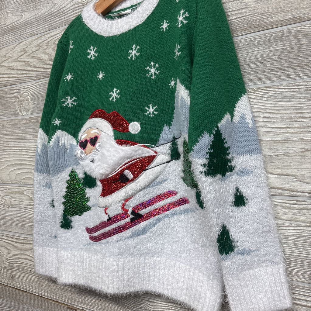 Sweater Santa Skiing 7-8