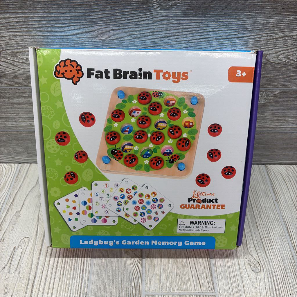 Ladybug's Garden Memory Game