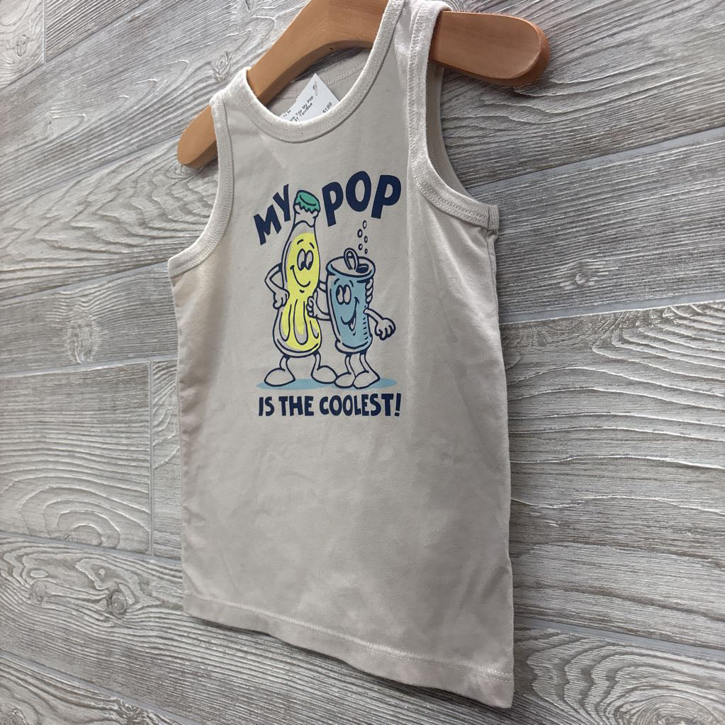 Tank Top My Pop Is The Coolest 3T