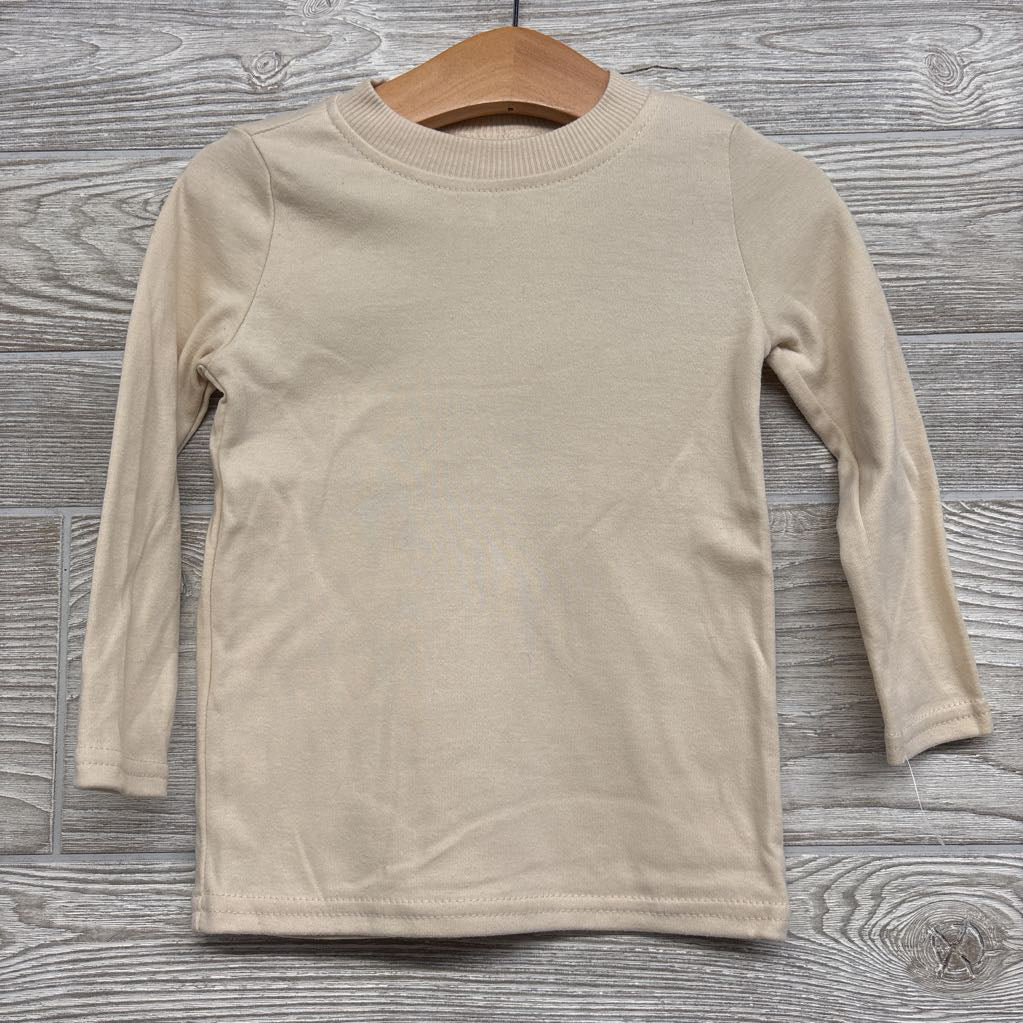 LS Shirt Solid 2T