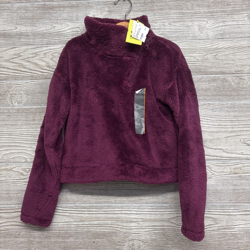 NEW 1/4 Zip Pluush Pullover 6-6X