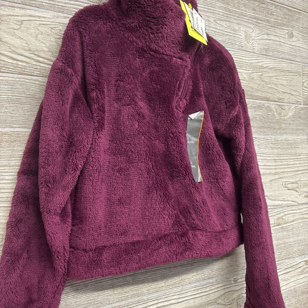 NEW 1/4 Zip Pluush Pullover 6-6X