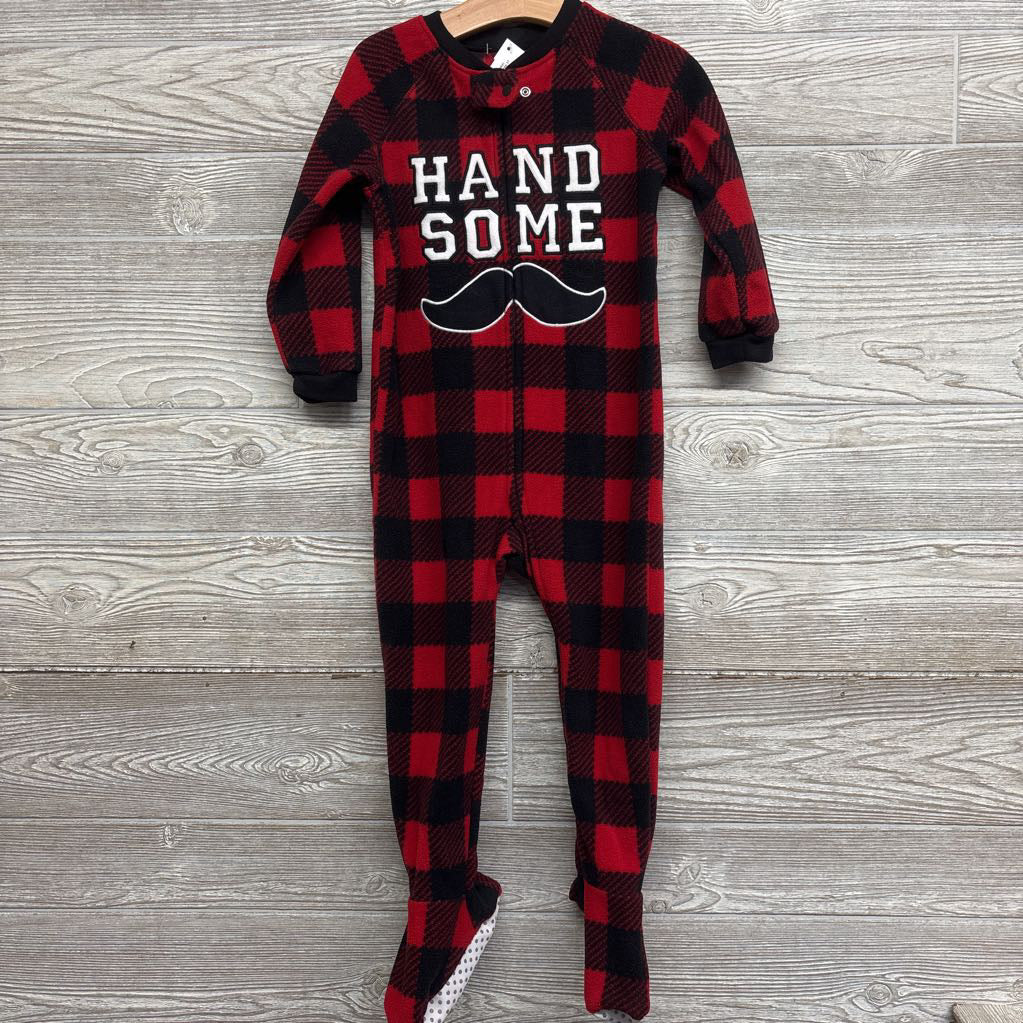 Blanket Sleeper Plaid Handsome 3T