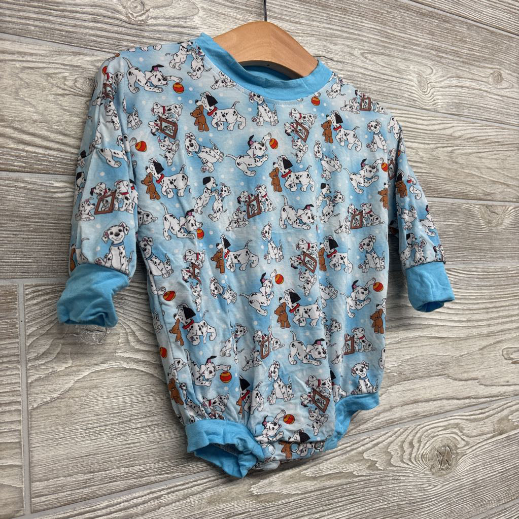 LS Bamboo Romper 101 Dalmatians 3-6M