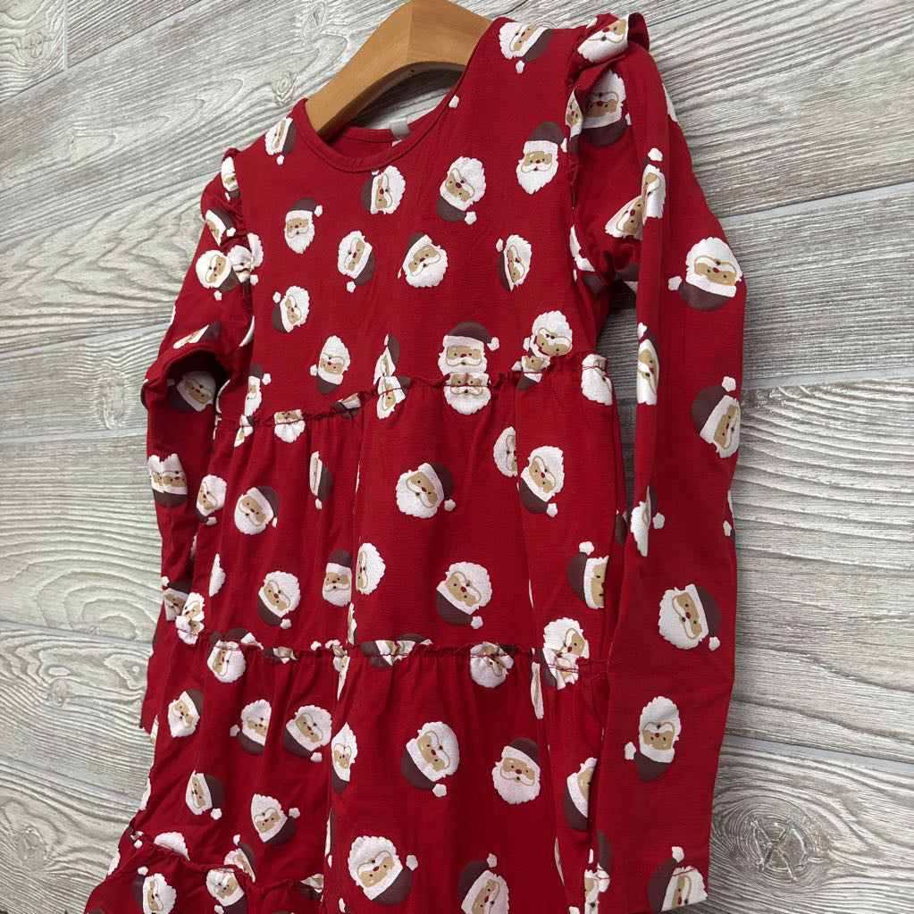 LS Tiered Dress Santas 6