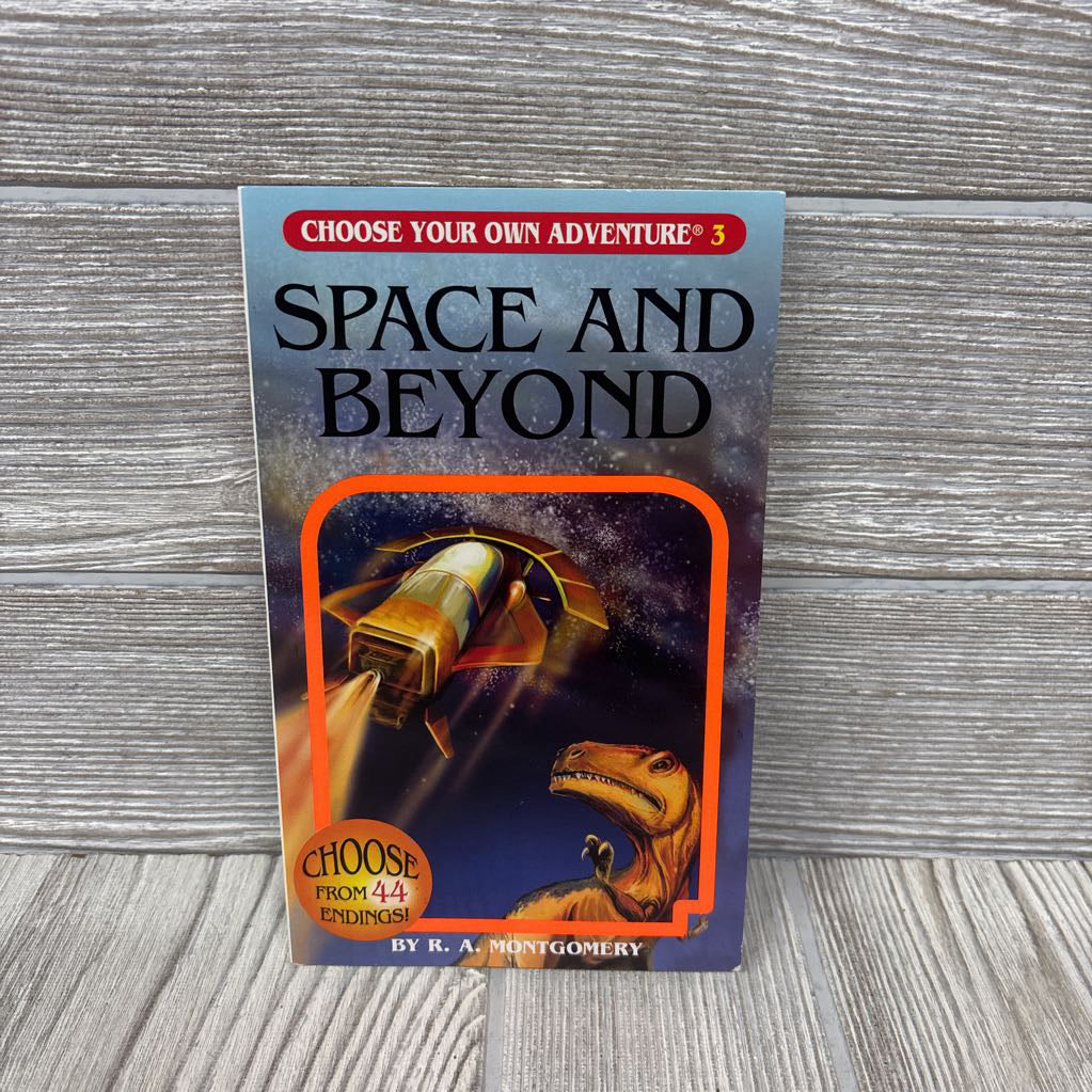 Choose Your Own Adventure #3 Space And Beyond Paperback Book