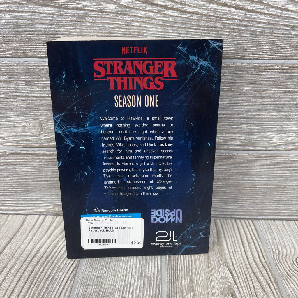 Stranger Things Season One Paperback Book