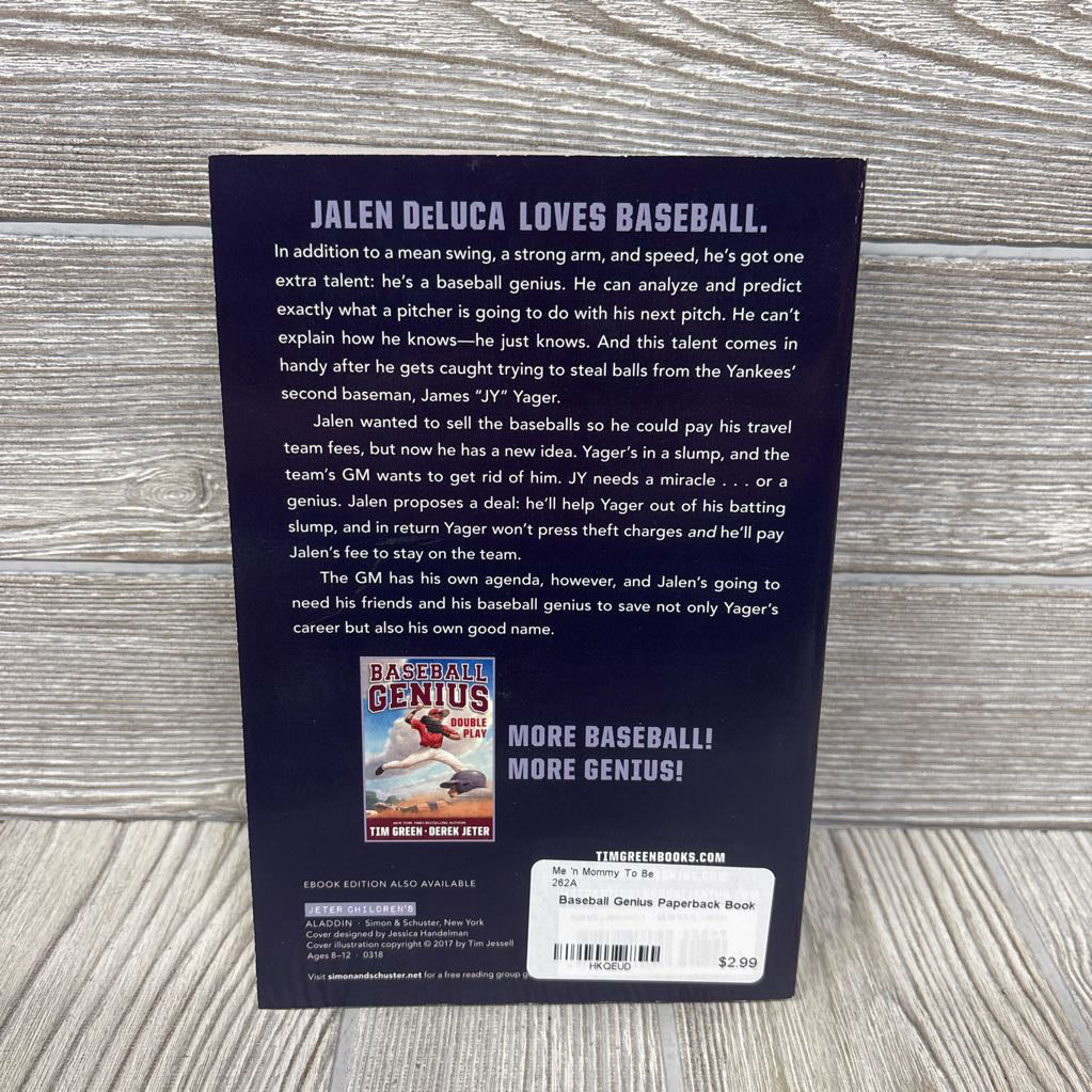 Baseball Genius Paperback Book