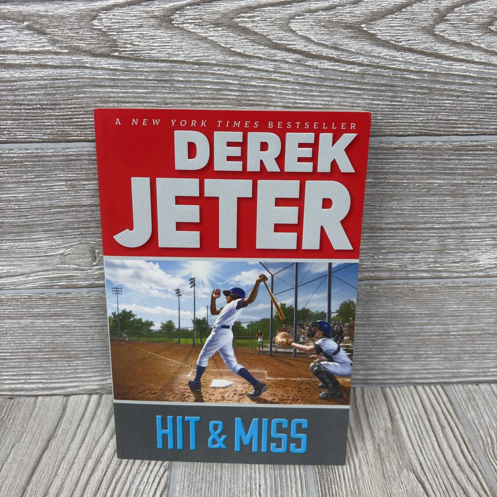 Derek Jeter Hit & Miss Paperback Book
