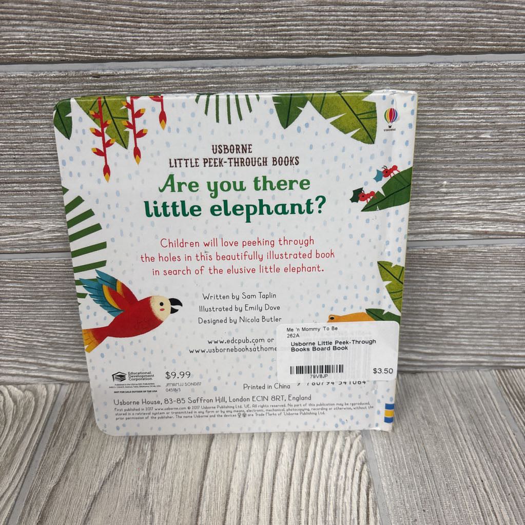 Usborne Little Peek-Through Books Board Book