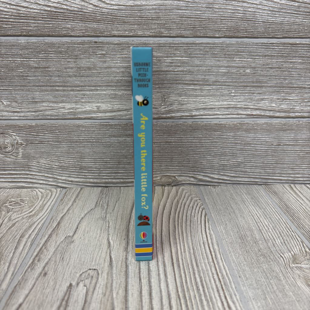 Usborne Little Peek-Through Books Are You There Little Fox Board Book